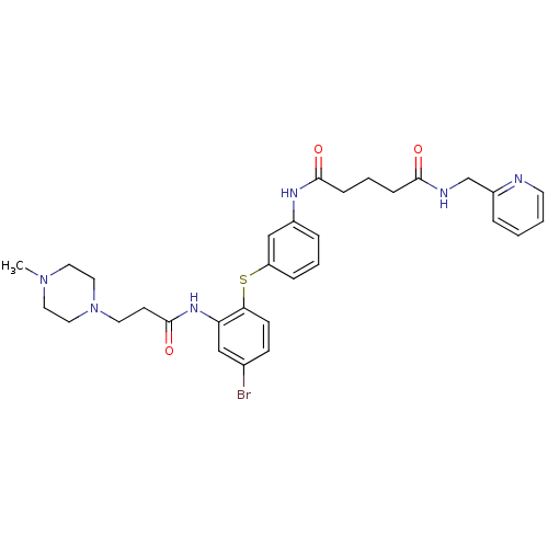 Chemical structure of BindingDB Monomer ID 50070267