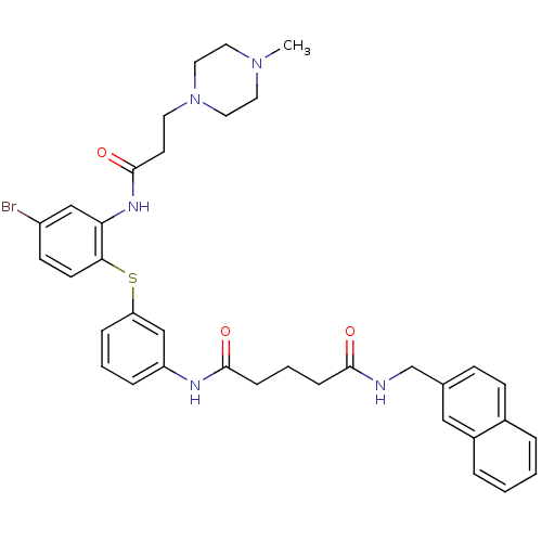 Chemical structure of BindingDB Monomer ID 50070279