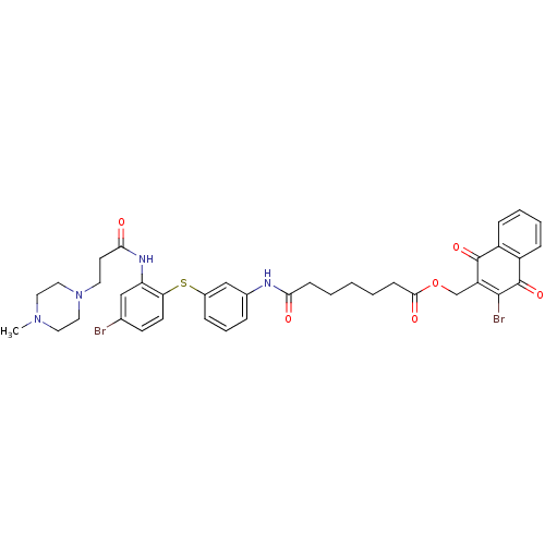 Chemical structure of BindingDB Monomer ID 50070280
