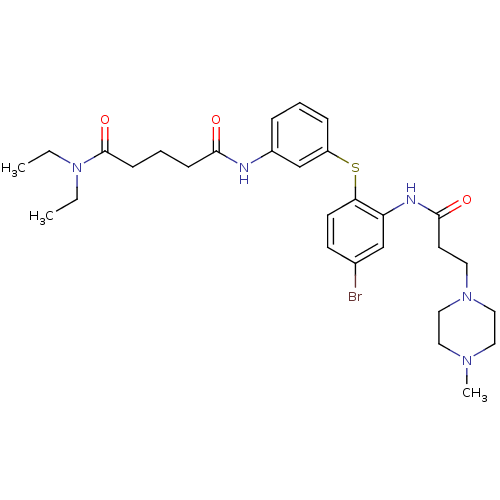 Chemical structure of BindingDB Monomer ID 50070284