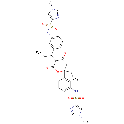 Chemical structure of BindingDB Monomer ID 50070299