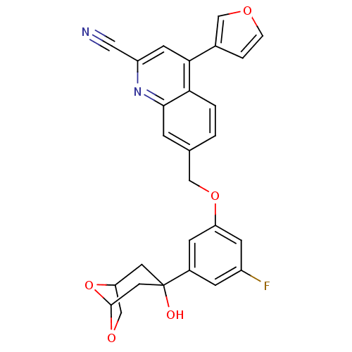 Chemical structure of BindingDB Monomer ID 50070314