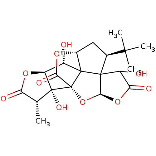 Chemical structure of BindingDB Monomer ID 50070319