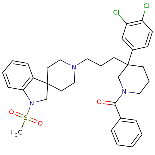 Chemical structure of BindingDB Monomer ID 50070355