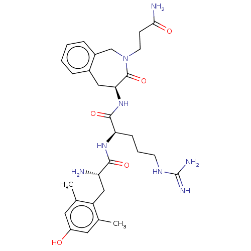 Chemical structure of BindingDB Monomer ID 50070386