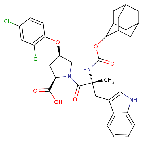 Chemical structure of BindingDB Monomer ID 50070412