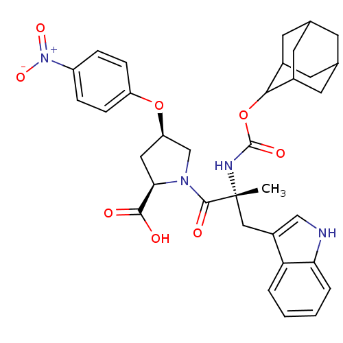 Chemical structure of BindingDB Monomer ID 50070416