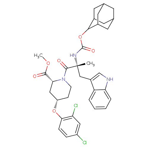 Chemical structure of BindingDB Monomer ID 50070422