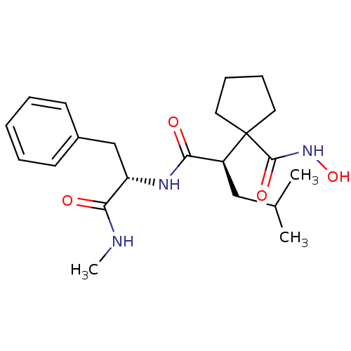 Chemical structure of BindingDB Monomer ID 50070454