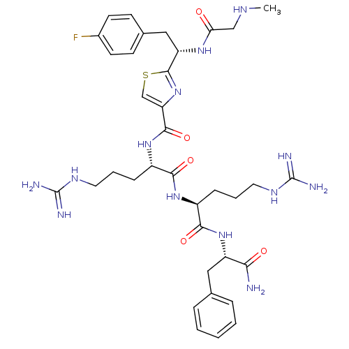 Chemical structure of BindingDB Monomer ID 50070660
