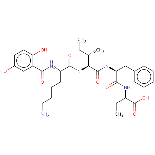 Chemical structure of BindingDB Monomer ID 50070729