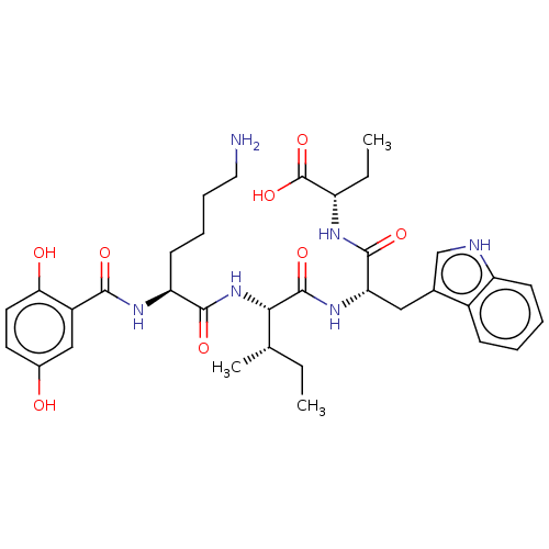 Chemical structure of BindingDB Monomer ID 50070758