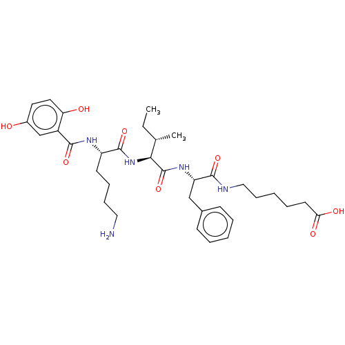 Chemical structure of BindingDB Monomer ID 50070774