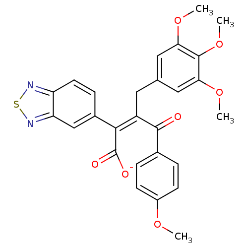 Chemical structure of BindingDB Monomer ID 50070884