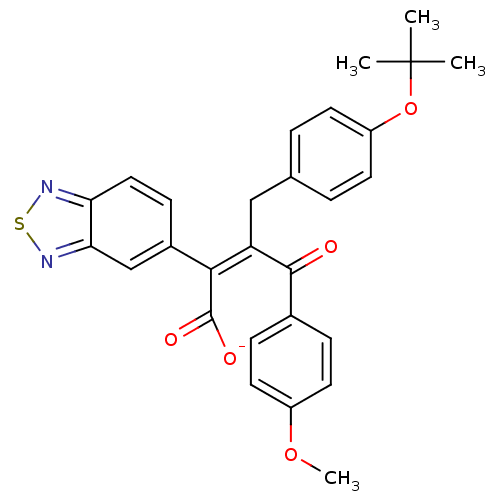 Chemical structure of BindingDB Monomer ID 50070887