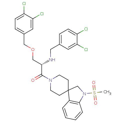 Chemical structure of BindingDB Monomer ID 50070966
