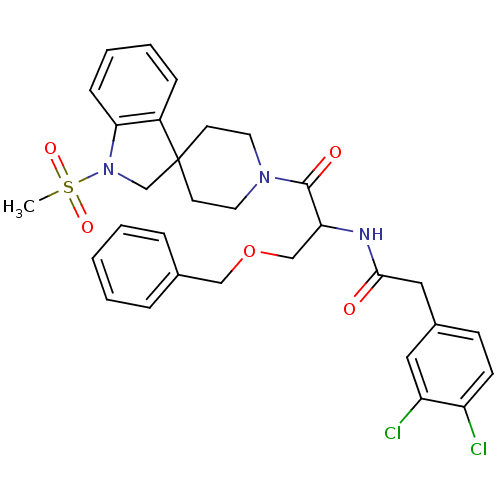 Chemical structure of BindingDB Monomer ID 50070981