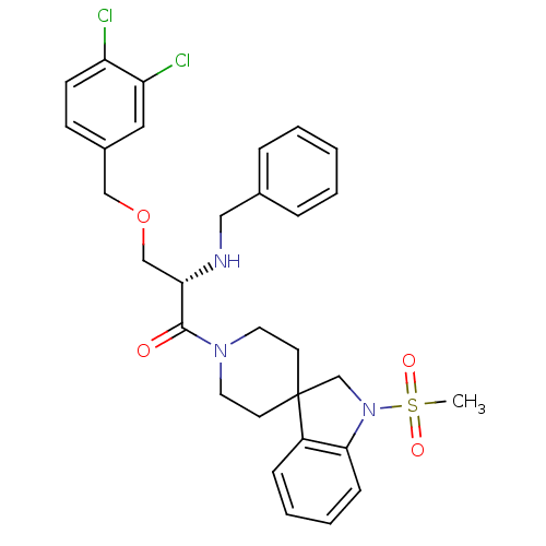 Chemical structure of BindingDB Monomer ID 50070991