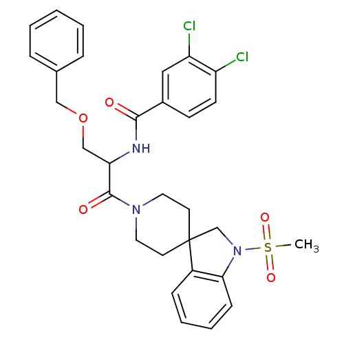 Chemical structure of BindingDB Monomer ID 50070993