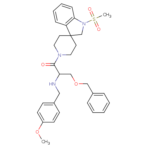 Chemical structure of BindingDB Monomer ID 50070995