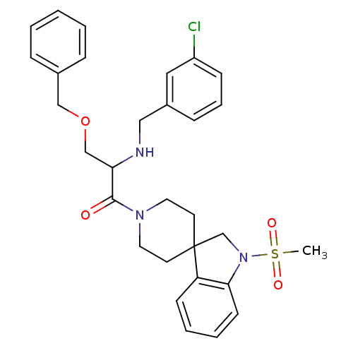 Chemical structure of BindingDB Monomer ID 50070996