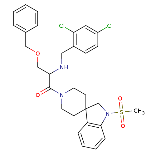 Chemical structure of BindingDB Monomer ID 50070997
