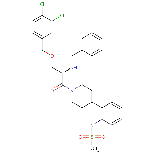Chemical structure of BindingDB Monomer ID 50071000