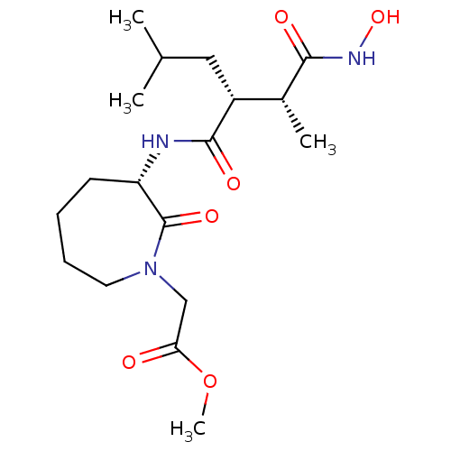 Chemical structure of BindingDB Monomer ID 50071256