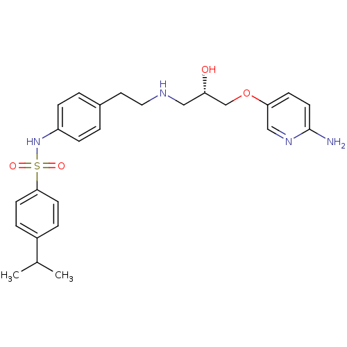 Chemical structure of BindingDB Monomer ID 50071282
