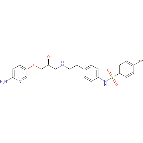 Chemical structure of BindingDB Monomer ID 50071287