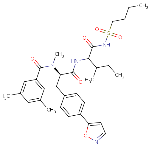Chemical structure of BindingDB Monomer ID 50071422