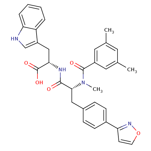 Chemical structure of BindingDB Monomer ID 50071427