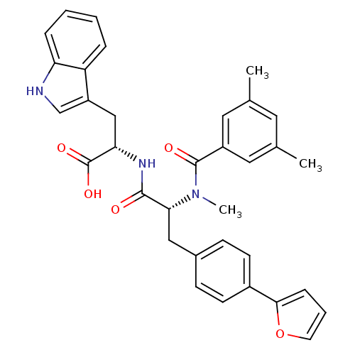 Chemical structure of BindingDB Monomer ID 50071441
