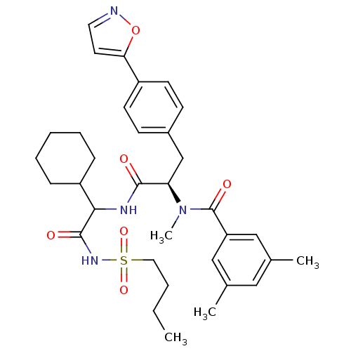 Chemical structure of BindingDB Monomer ID 50071442