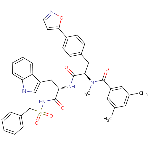 Chemical structure of BindingDB Monomer ID 50071443