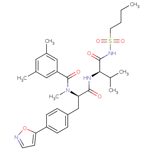 Chemical structure of BindingDB Monomer ID 50071447