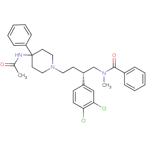 Chemical structure of BindingDB Monomer ID 50071484