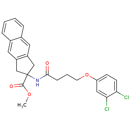 Chemical structure of BindingDB Monomer ID 50071524