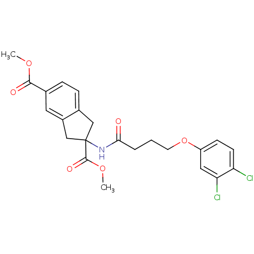 Chemical structure of BindingDB Monomer ID 50071529