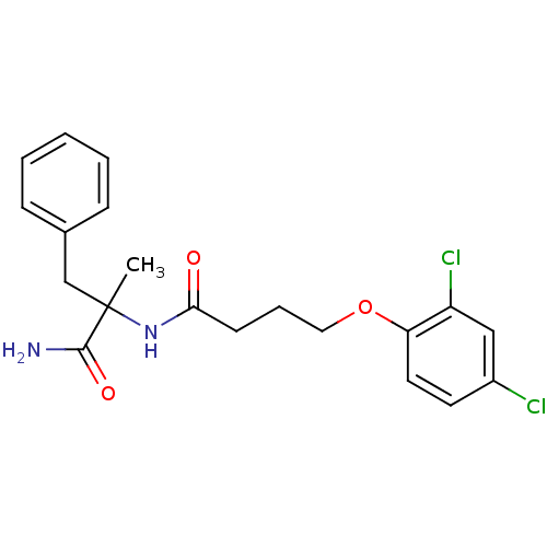 Chemical structure of BindingDB Monomer ID 50071537