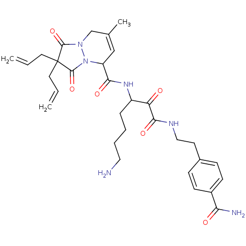 Chemical structure of BindingDB Monomer ID 50071564