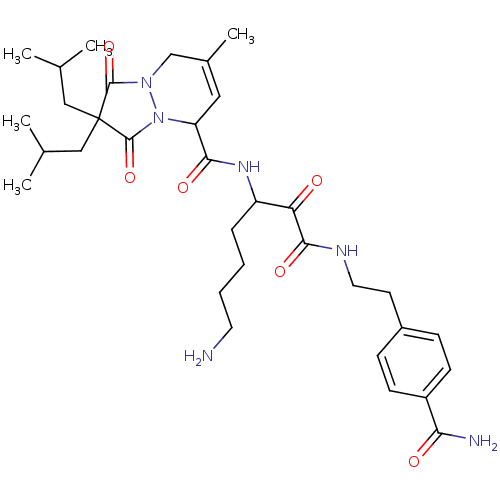Chemical structure of BindingDB Monomer ID 50071574