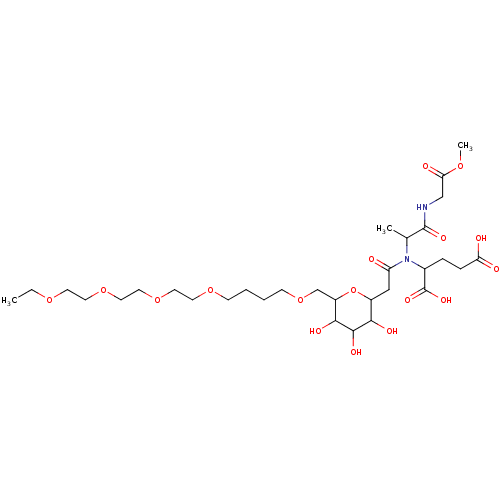 Chemical structure of BindingDB Monomer ID 50071583