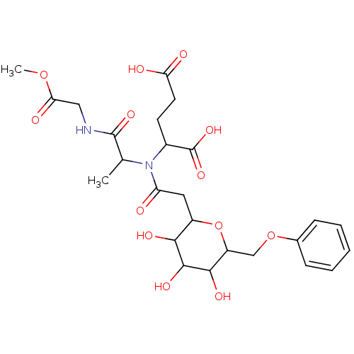 Chemical structure of BindingDB Monomer ID 50071588