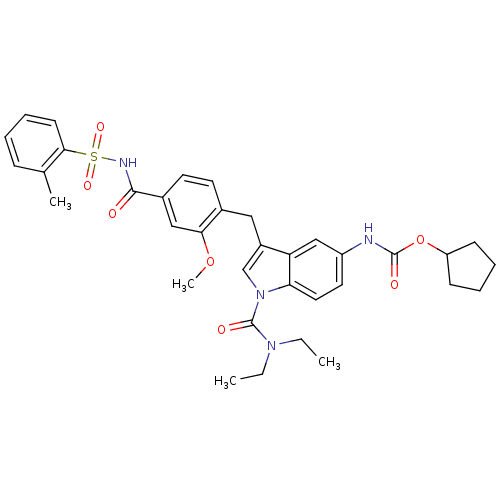 Chemical structure of BindingDB Monomer ID 50071632
