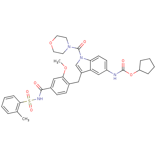 Chemical structure of BindingDB Monomer ID 50071633
