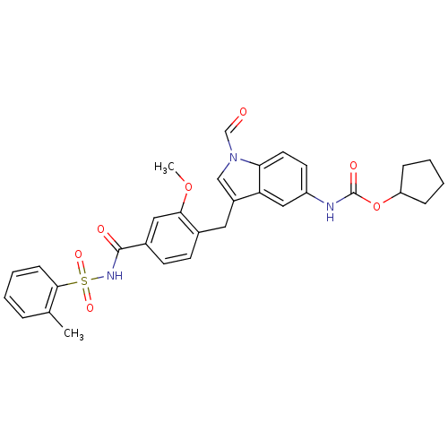 Chemical structure of BindingDB Monomer ID 50071635