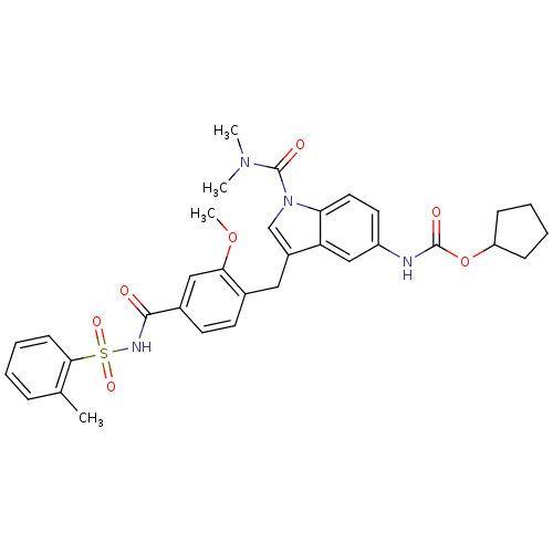 Chemical structure of BindingDB Monomer ID 50071637