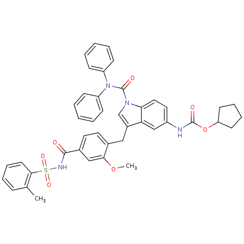 Chemical structure of BindingDB Monomer ID 50071641