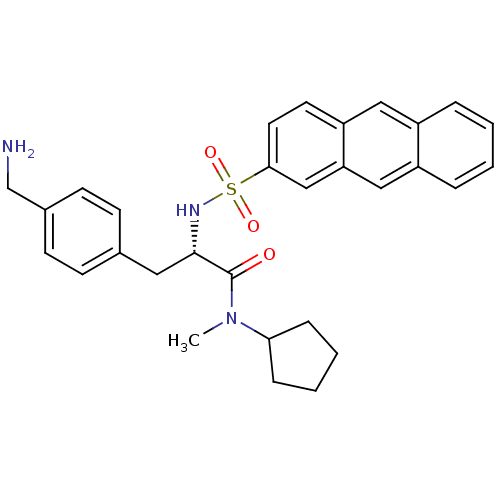 Chemical structure of BindingDB Monomer ID 50071725